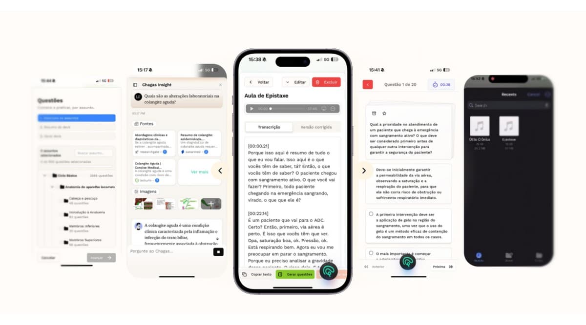 Chagas AI: plataforma de IA para otimizar estudos de Medicina no Brasil