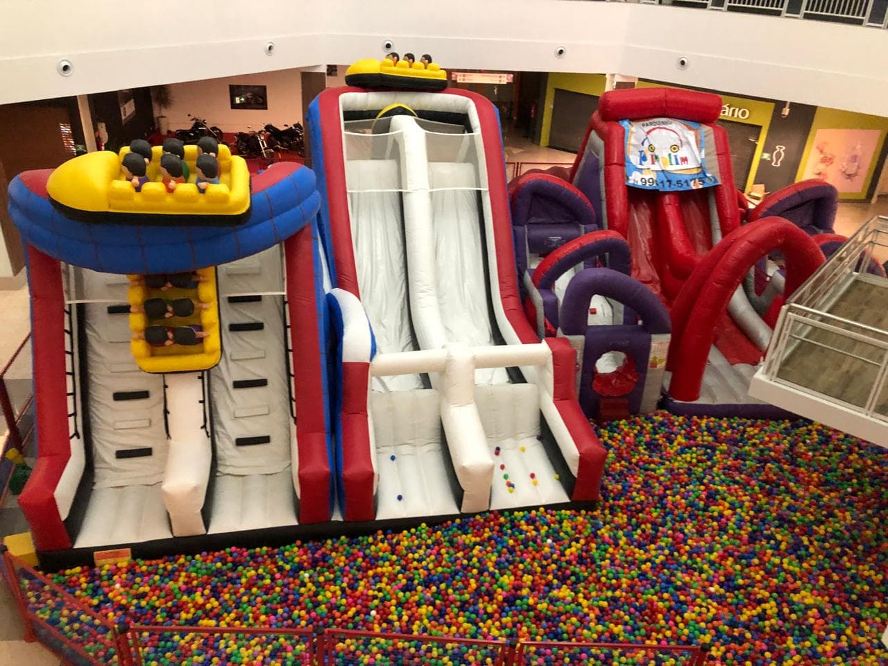 Fenagro 2025 em Salvador: parque inflável gigante e tirolesa radical