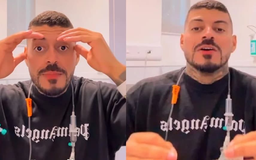 Influenciador Matheus Vandré perde dedo do pé após cachorro comê-lo