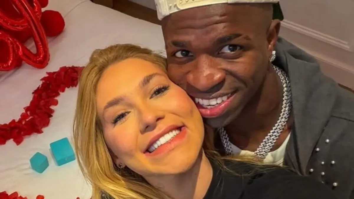 Virginia Fonseca demonstra saudade de Vini Jr. que mora em Madrid