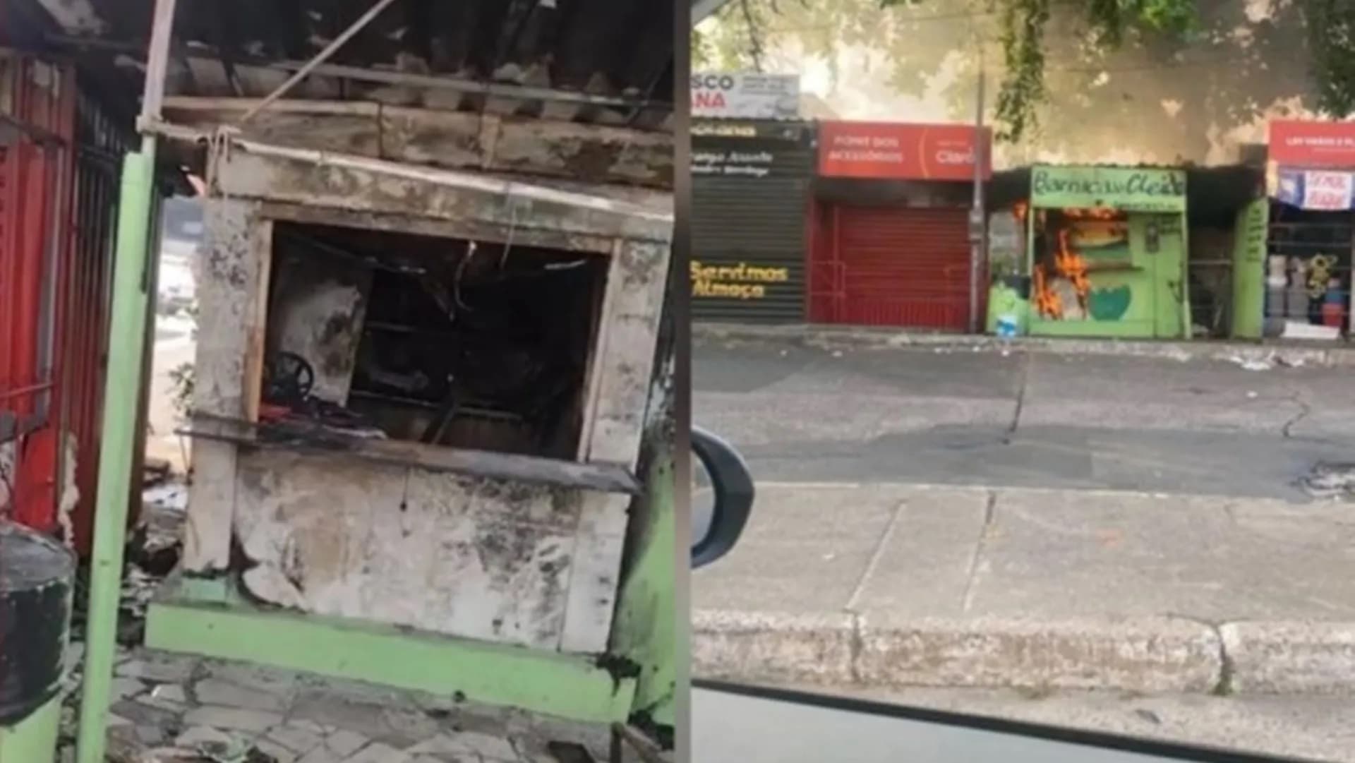 Homem suspeito de incendiar barraca de ex-mulher na Fazenda Grande II, Salvador