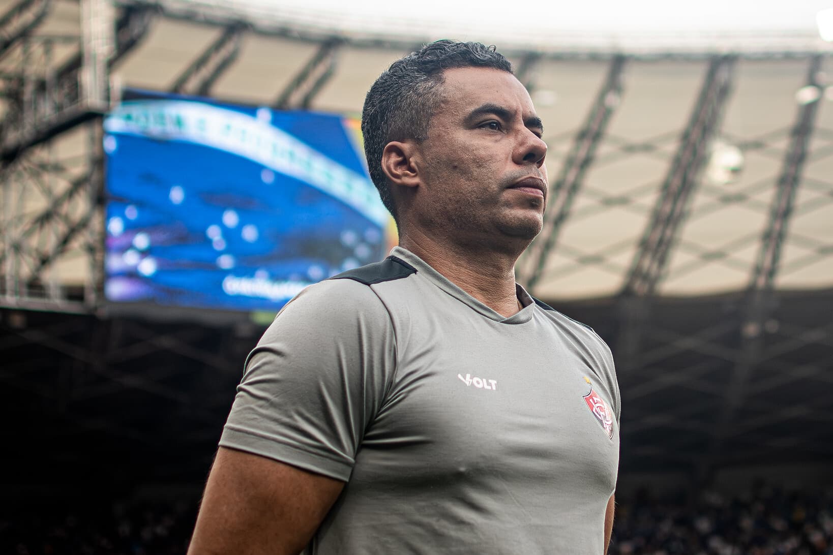 Jair Ventura mantém mistério sobre camisa 9 do Vitória antes do jogo contra o Palmeiras