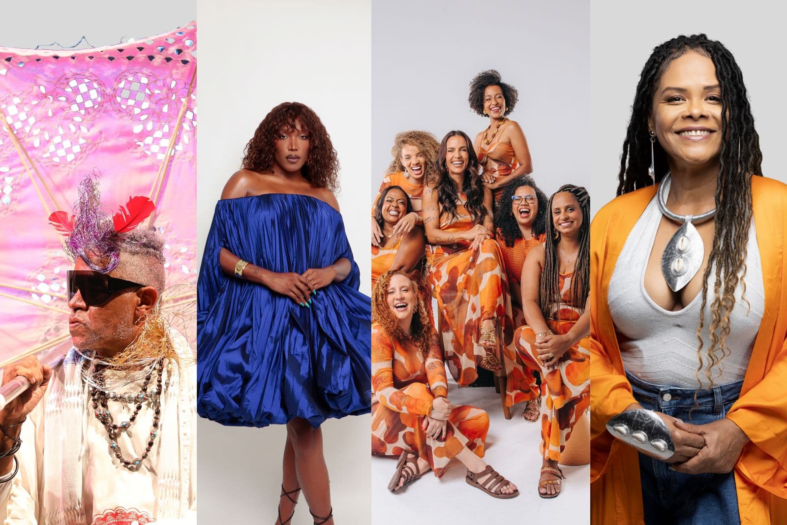 Shows solidários com Majur e Márcia Short no Mercado Iaô em Salvador