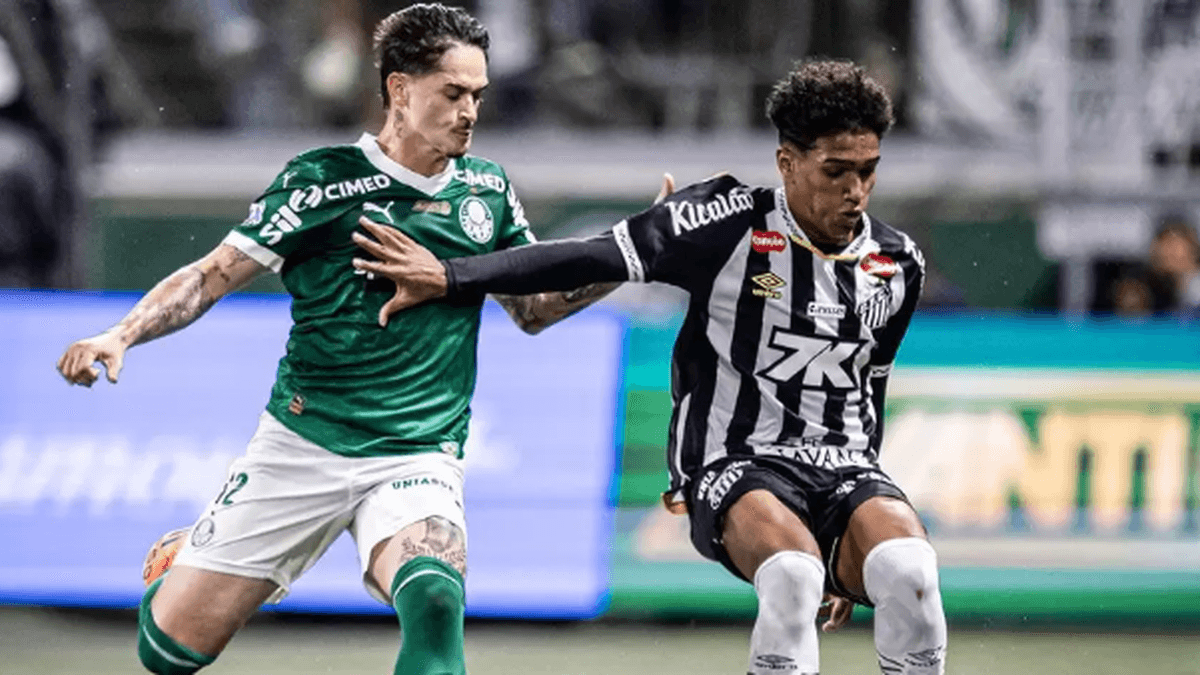 Santos e Palmeiras se enfrentam em jogo decisivo no Brasileirão na Vila Belmiro