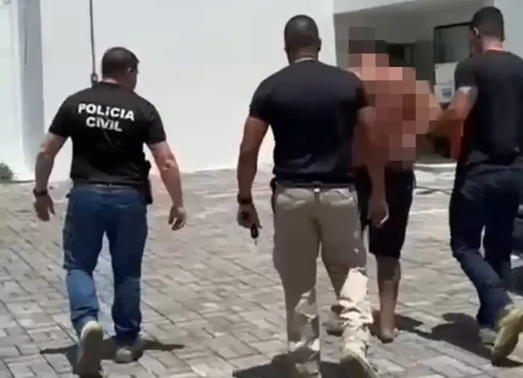 Homem condenado a 23 anos é preso por violência doméstica em Feira de Santana, Bahia