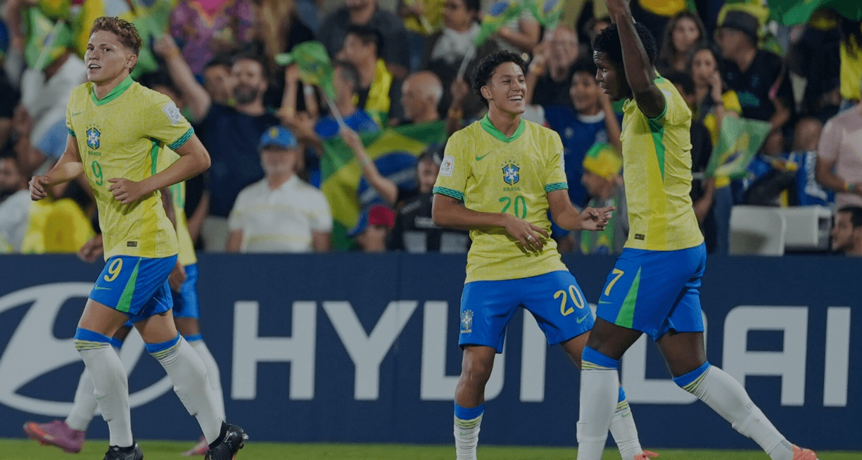 Brasil avança às semifinais do Mundial Sub-17 após vencer Marrocos por 2 a 1