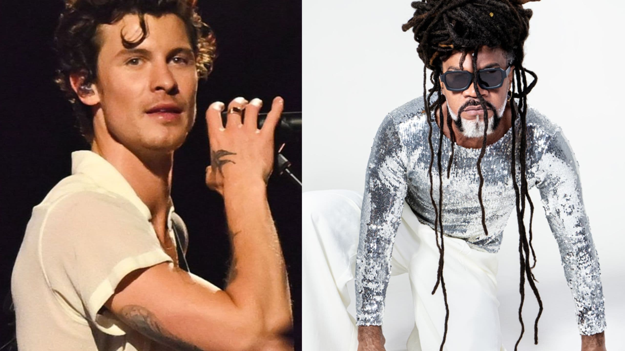 Carlinhos Brown e Shawn Mendes se apresentam no Sarau du Brown em Salvador