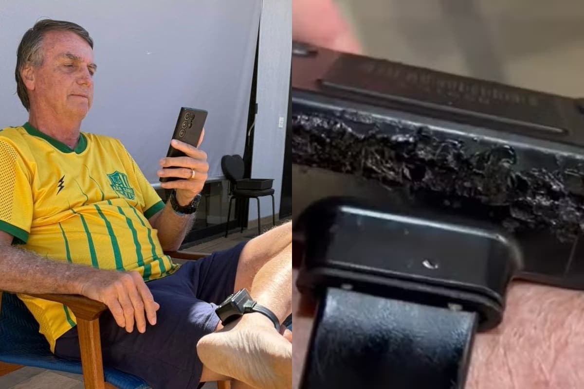 Bolsonaro alega surto emocional após tentativa de romper tornozeleira eletrônica