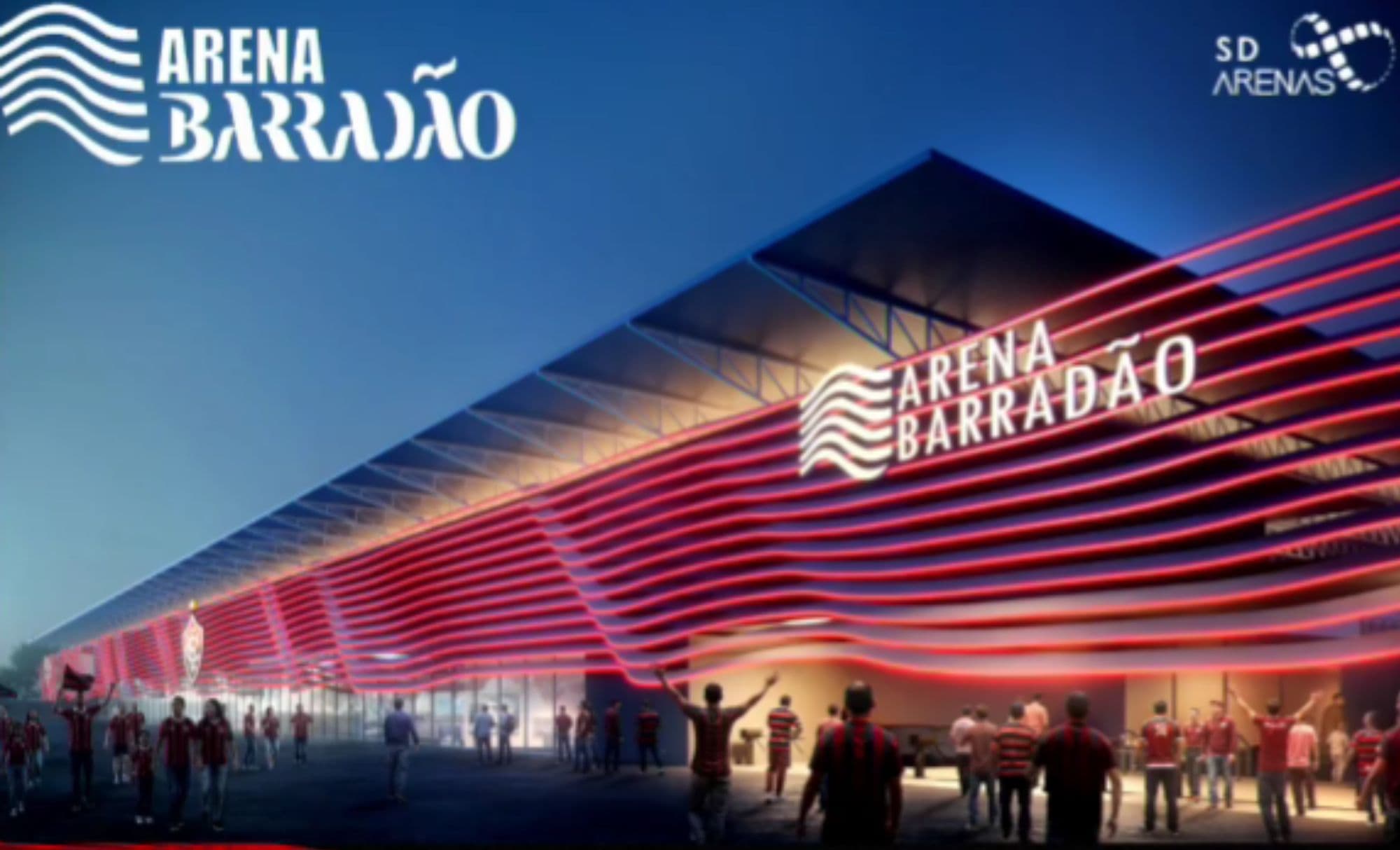 Arena Barradão em Salvador ampliará capacidade para 40 mil lugares até 2029