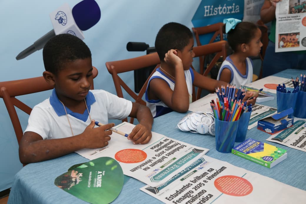 Estudantes de Salvador aprendem sobre natureza na Fenagro 2025
