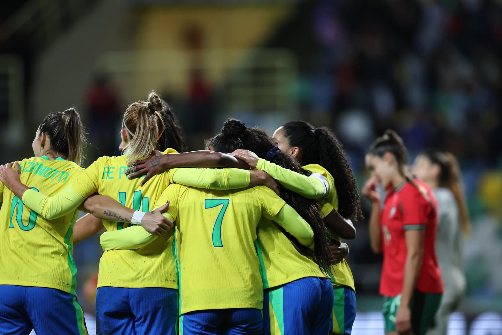 Seleção Brasileira Feminina derrota Portugal por 5 a 0 em amistoso em Aveiro