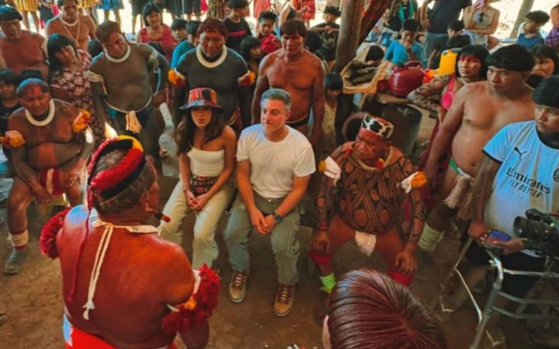 Luciano Huck se posiciona sobre polêmica na aldeia Kuikuro, no Xingu