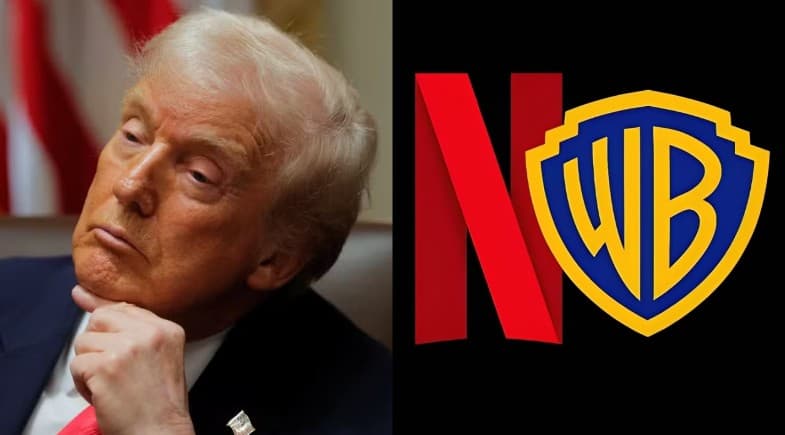 Trump alerta sobre riscos da fusão Netflix e Warner Bros. no mercado de streaming
