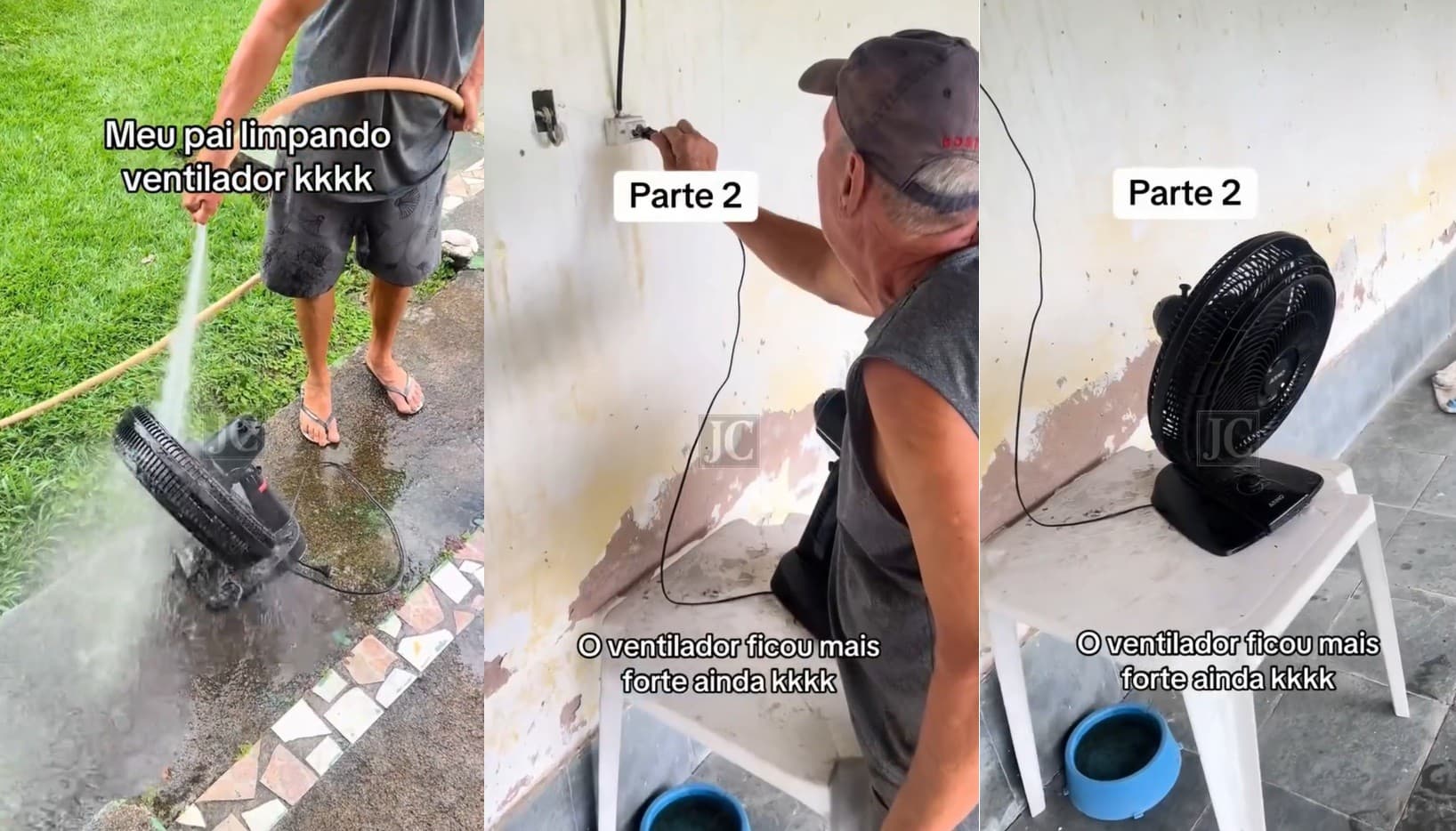 Vídeo viral sobre limpeza de ventilador gera polêmica e alerta sobre segurança