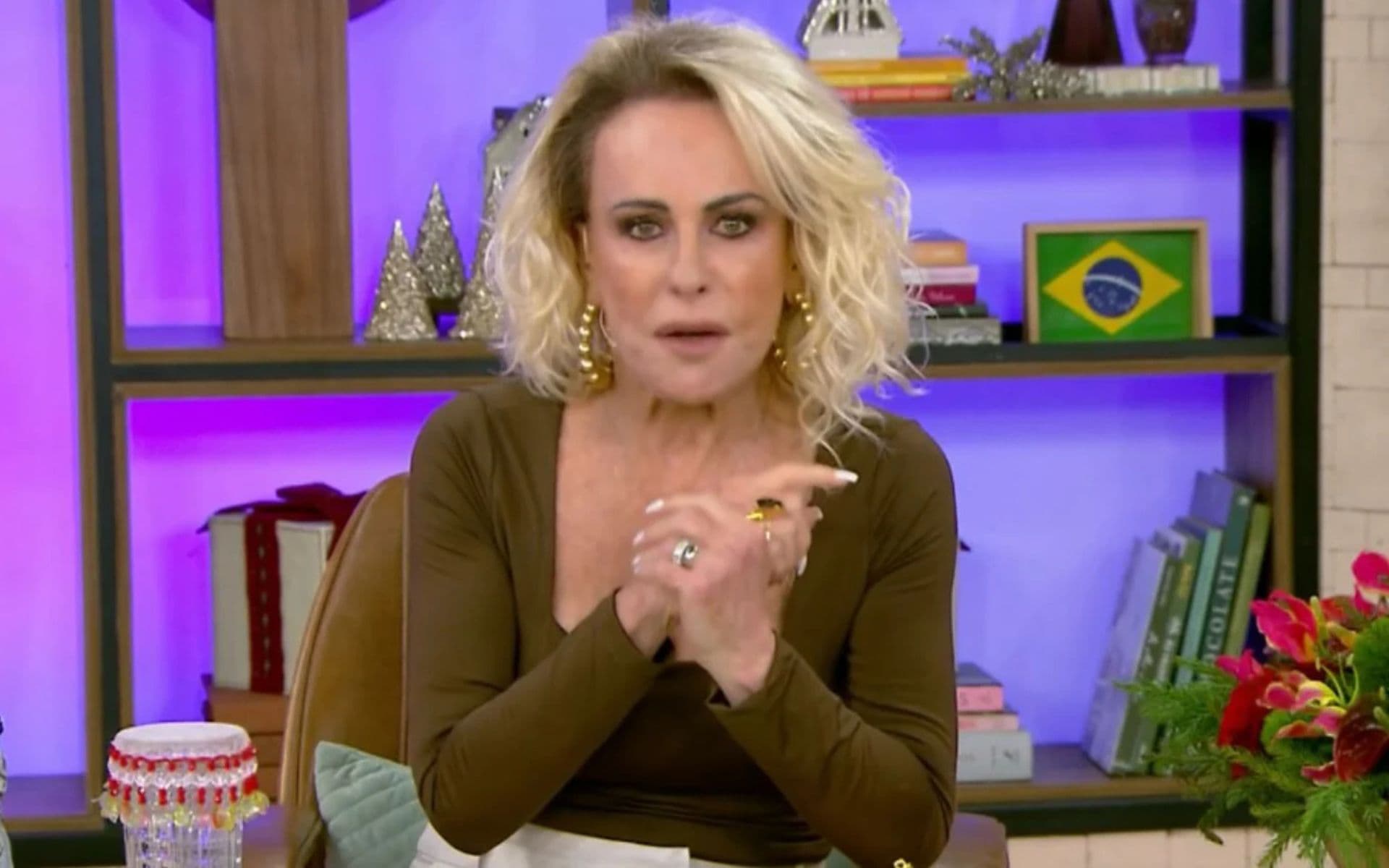 Ana Maria Braga sofre prejuízo com apagão em São Paulo