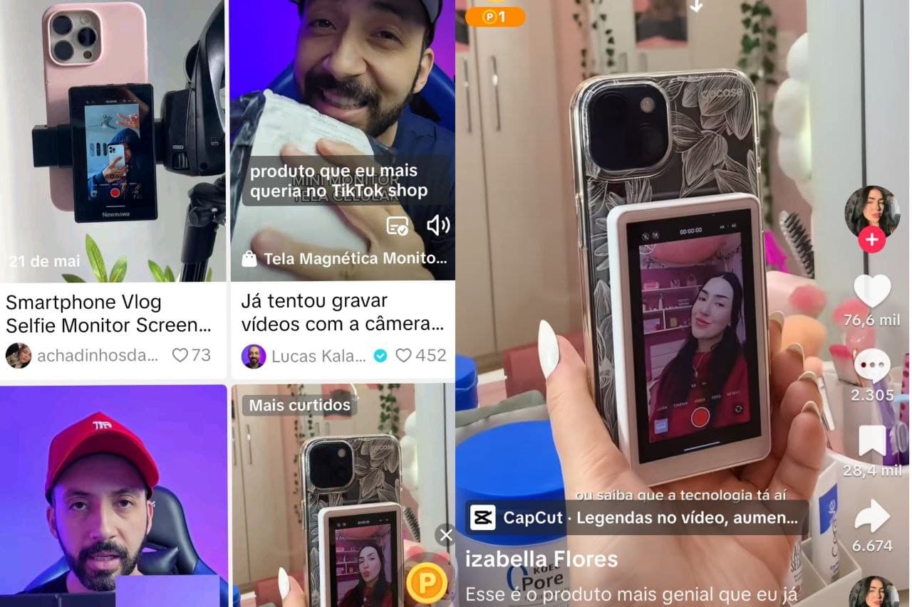 Tela magnética para celular viraliza e promete vídeos melhores