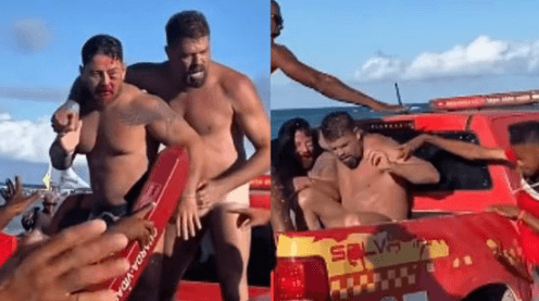 Turistas são agredidos em Porto de Galinhas após desentendimento com barraqueiros
