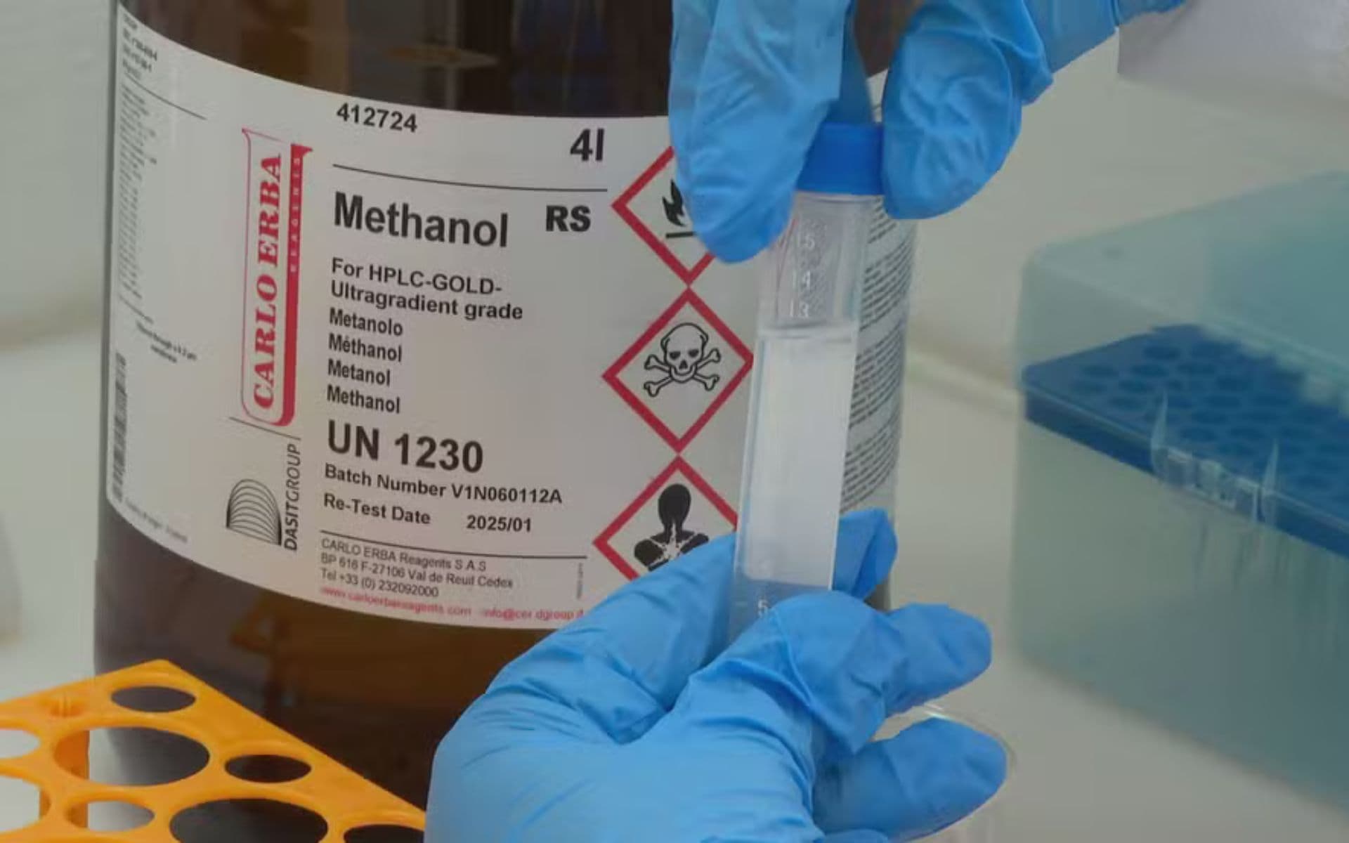 Bahia ganha reforço de antídoto contra metanol para tratar casos de intoxicação