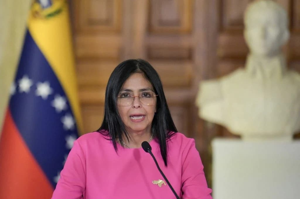 Delcy Rodríguez: Venezuela se governa sozinha, afirma presidente interina