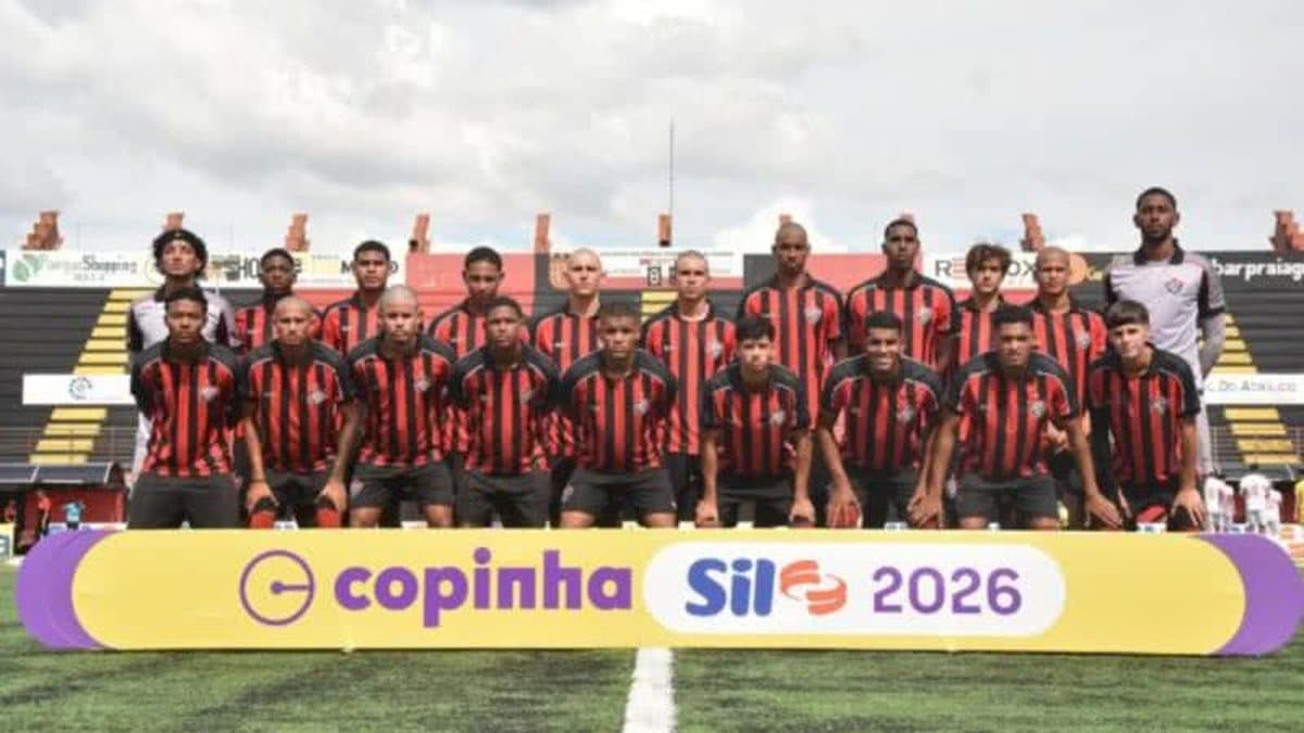 Vitória vence na Copinha, lidera grupo e fica perto da classificação