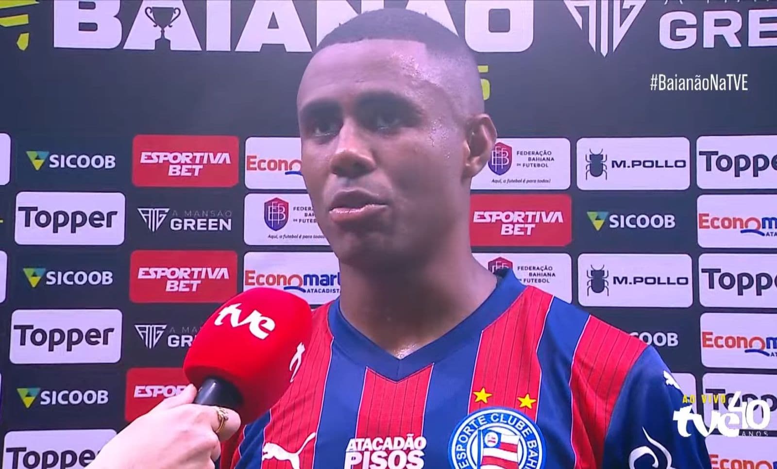 Erick brilha, marca e assiste em goleada do Bahia no Baianão