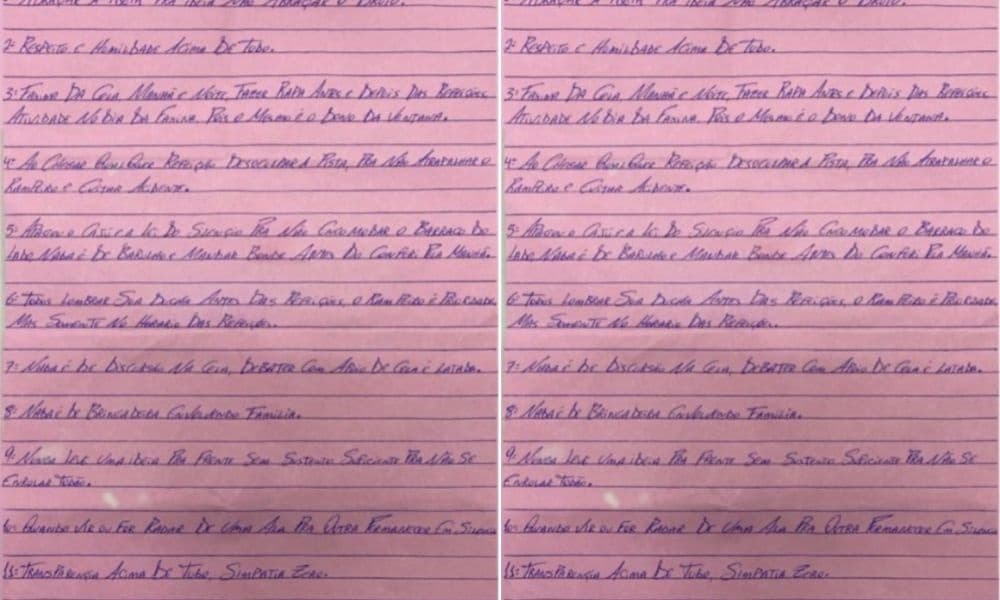 Manual com regras do BDM é descoberto em presídio de Irecê