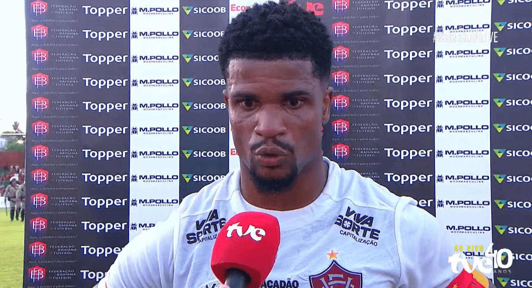 Vitória empata no Baianão; Jamerson diz que resultado escapou por "detalhe"