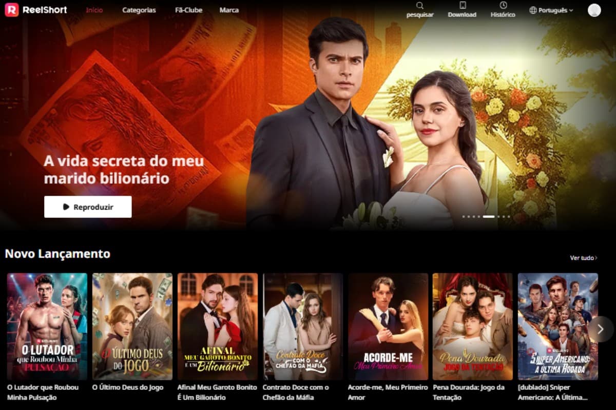 ReelShort: app de séries curtas é grátis? Veja como usar