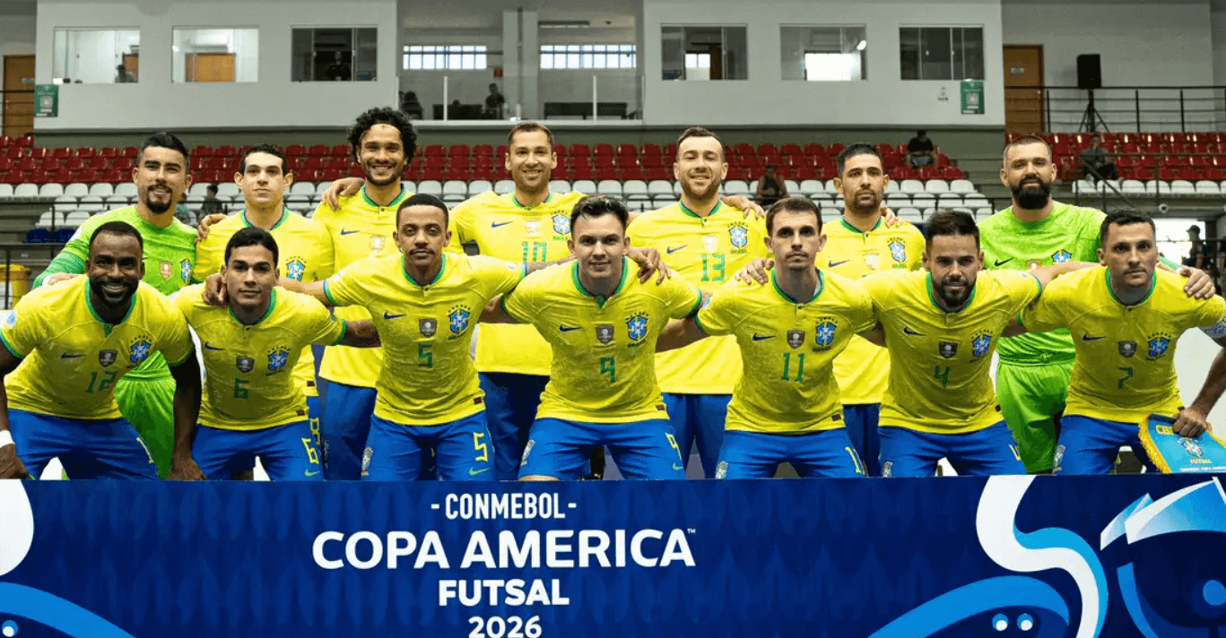 Brasil joga hoje contra Peru por vaga na final da Copa América de futsal