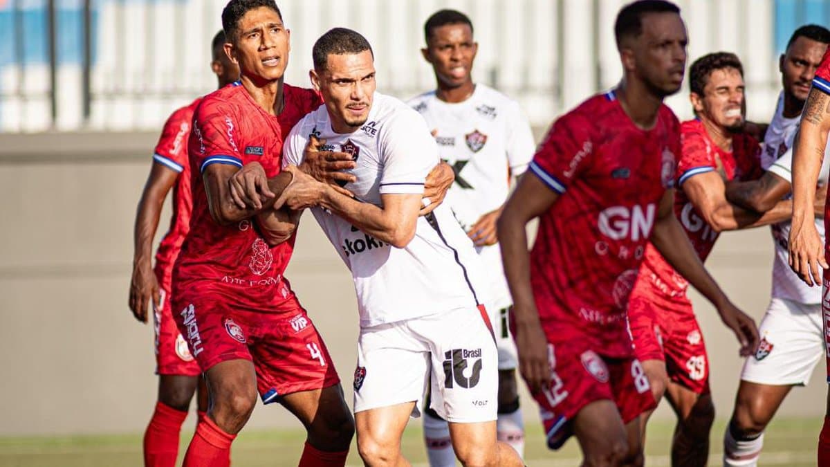 Vitória vence Barcelona de Ilhéus no Baianão com Luiz Miguel em destaque