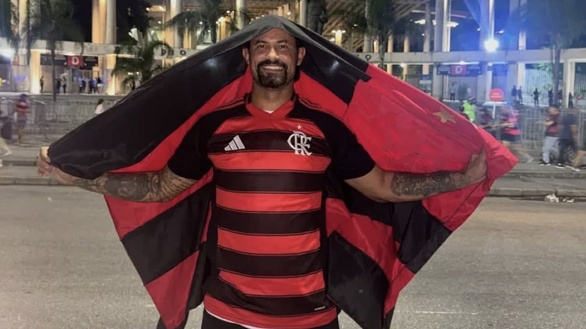 Bruno, em liberdade, acompanha jogo do Flamengo no Maracanã