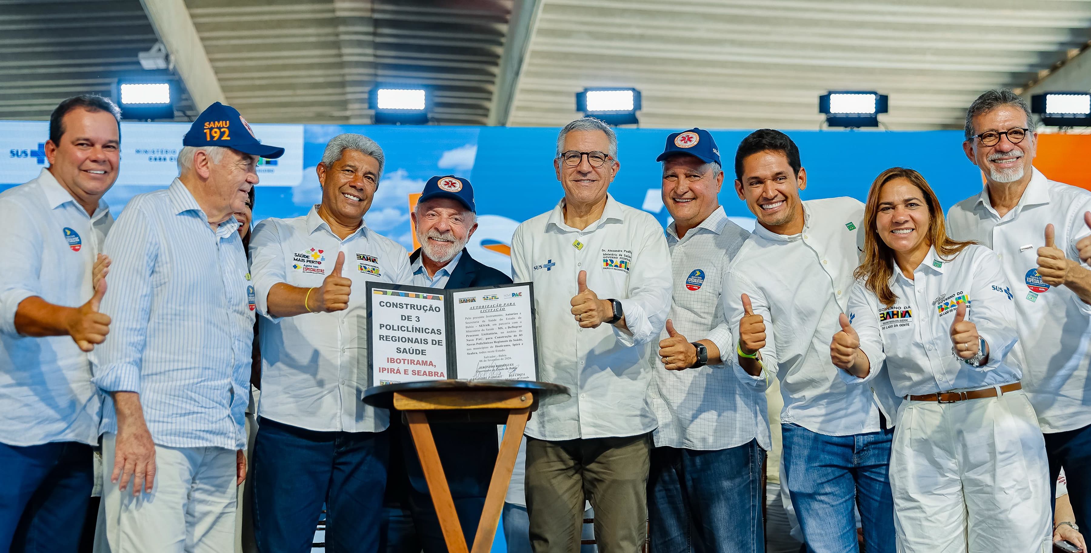 Lula destina mais de R$ 300 milhões à saúde na Bahia e entrega equipamentos