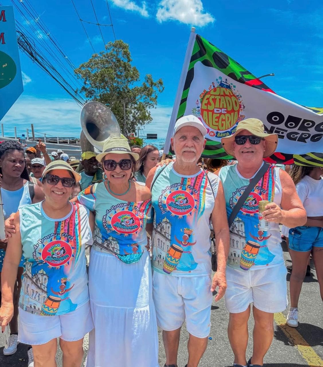 Bloco da Saudade celebra 40 anos de paixão e tradição no Carnaval de Salvador