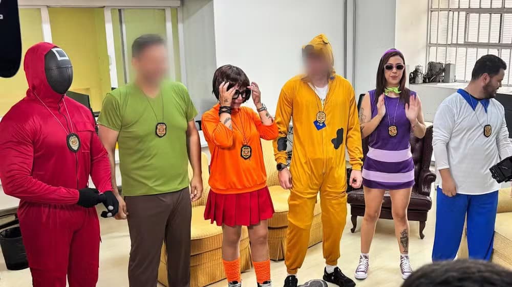 Foliões de Scooby-Doo? Polícia Prende Trio no Carnaval de São Paulo