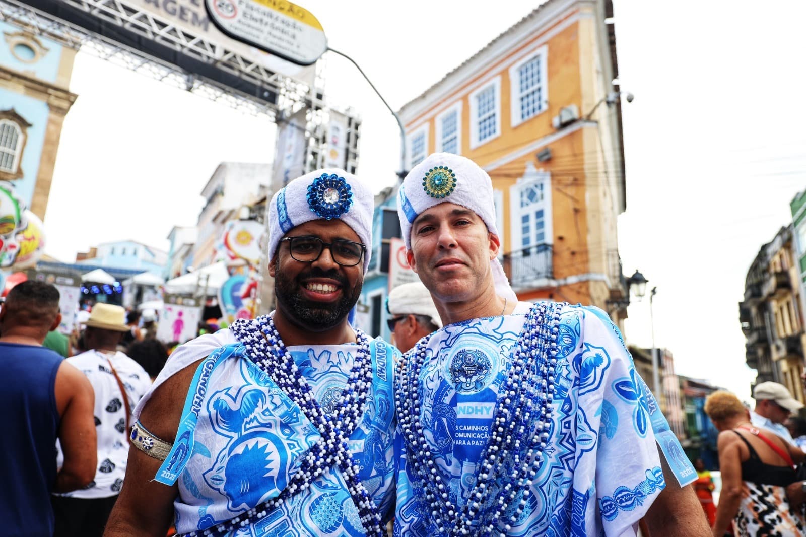 Secretários defendem cultura afro em desfile do Filhos de Gandhy