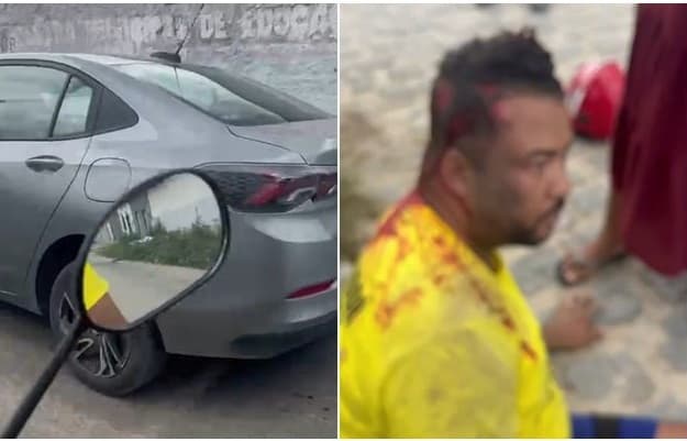 Empresário que filmava perseguição é atropelado pelo cunhado em Eunápolis