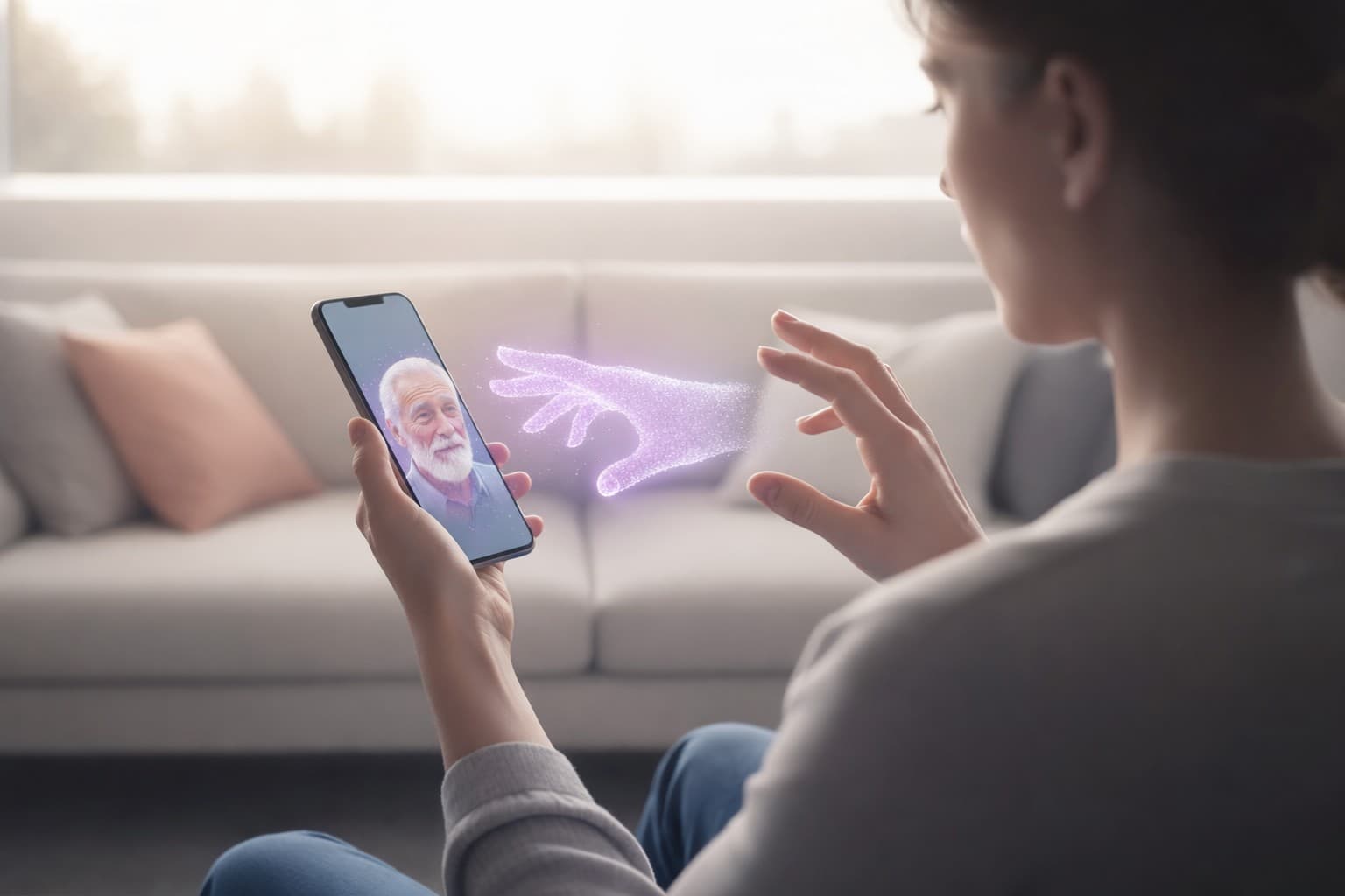 IA cria 'fantasmas digitais': conforto falso pode prolongar o luto