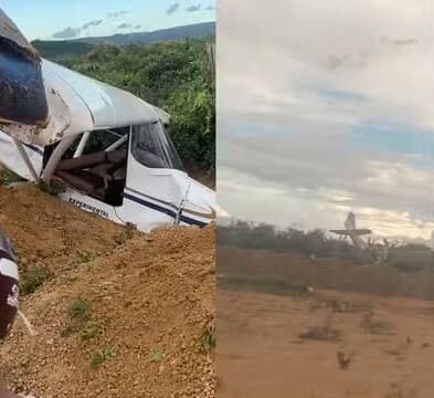 Irmão De Deputado Federal Fica Ferido Após Pouso Forçado De Avião Na Bahia