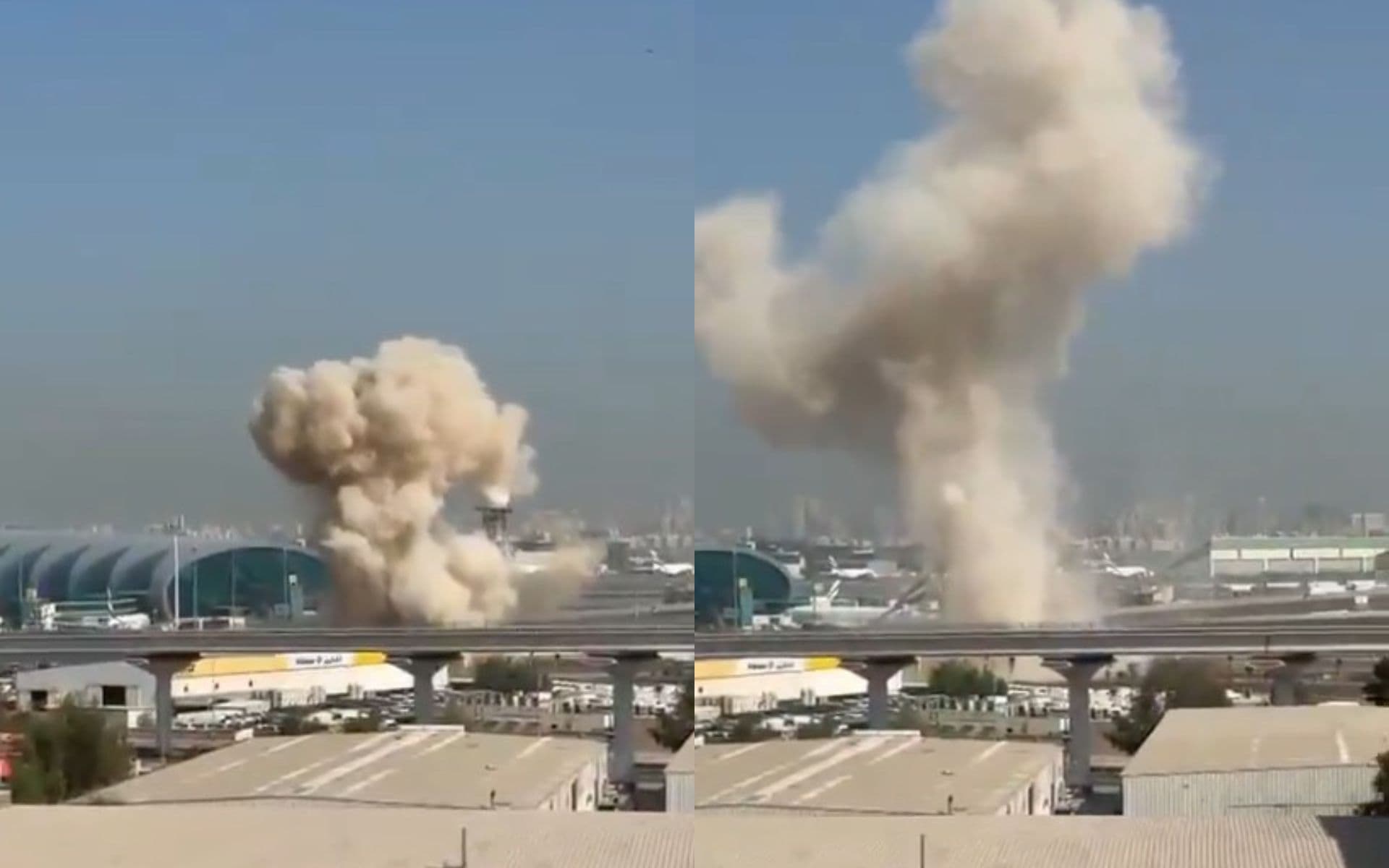 Explosão Perto do Aeroporto de Dubai Trava Saída de Turistas