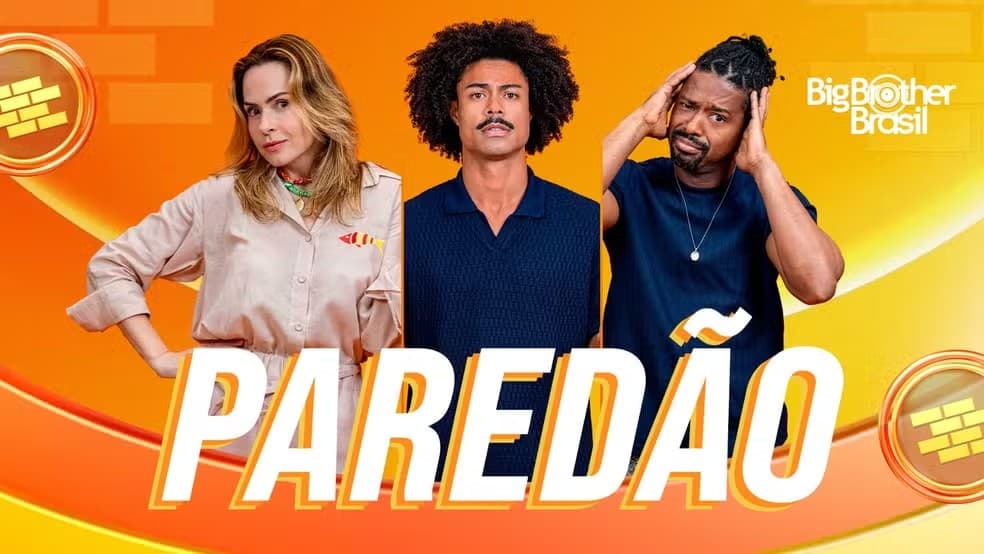 BBB 26: Ana Paula, Breno e Leandro disputam nono Paredão; veja como votar