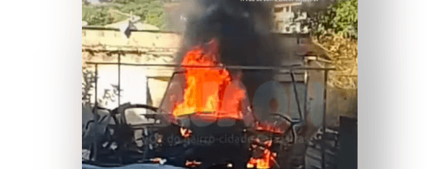 Explosão de cilindro de GNV destrói carros e fere um em Cajazeiras, Salvador