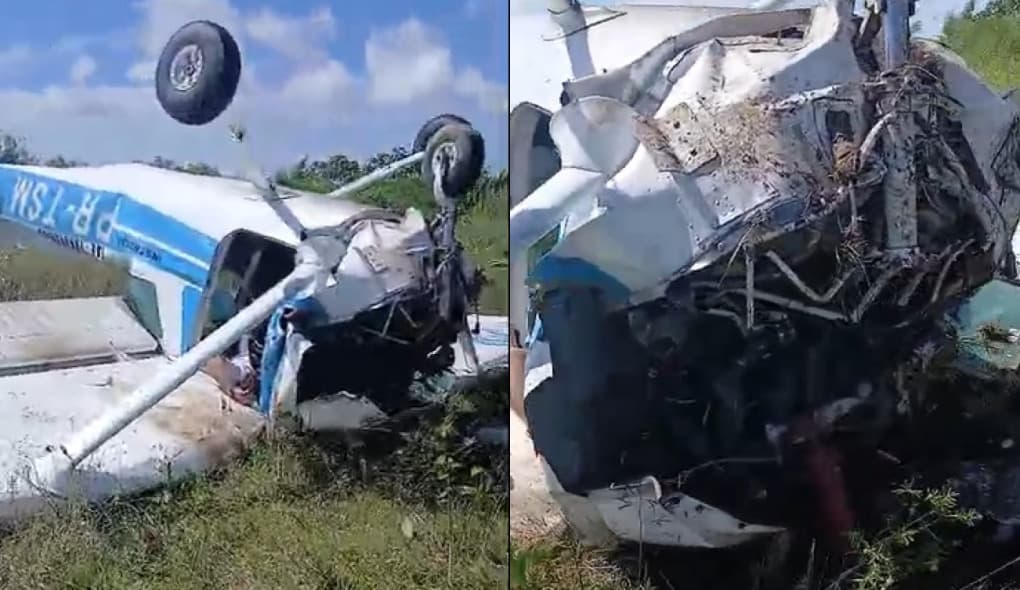 Queda de monomotor em Manaus deixa um morto neste sábado