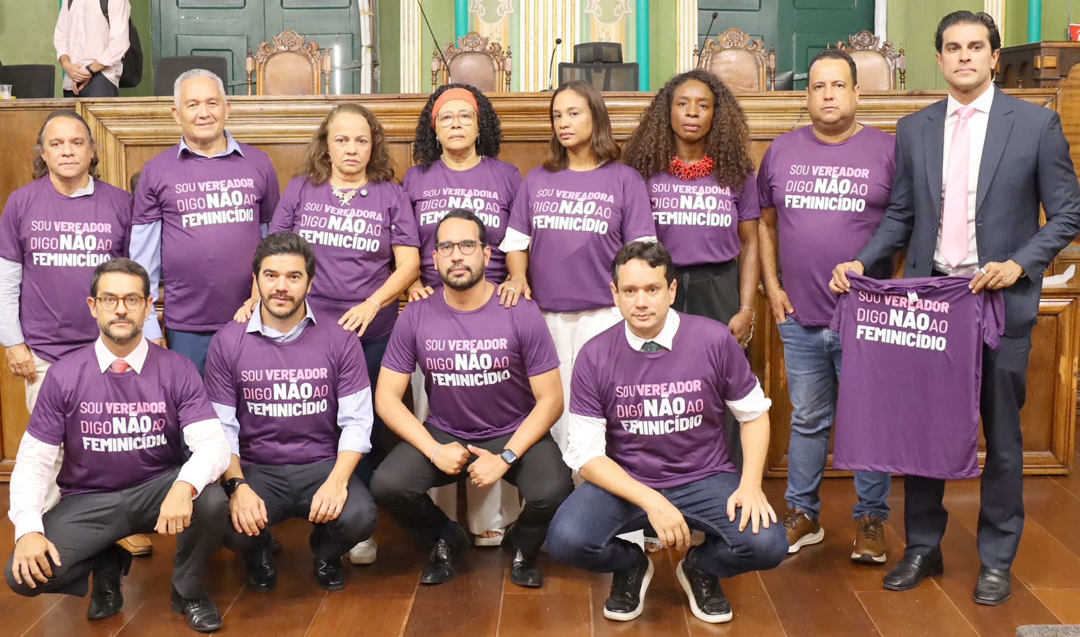 Vereadores de Salvador lançam campanha de combate ao feminicídio