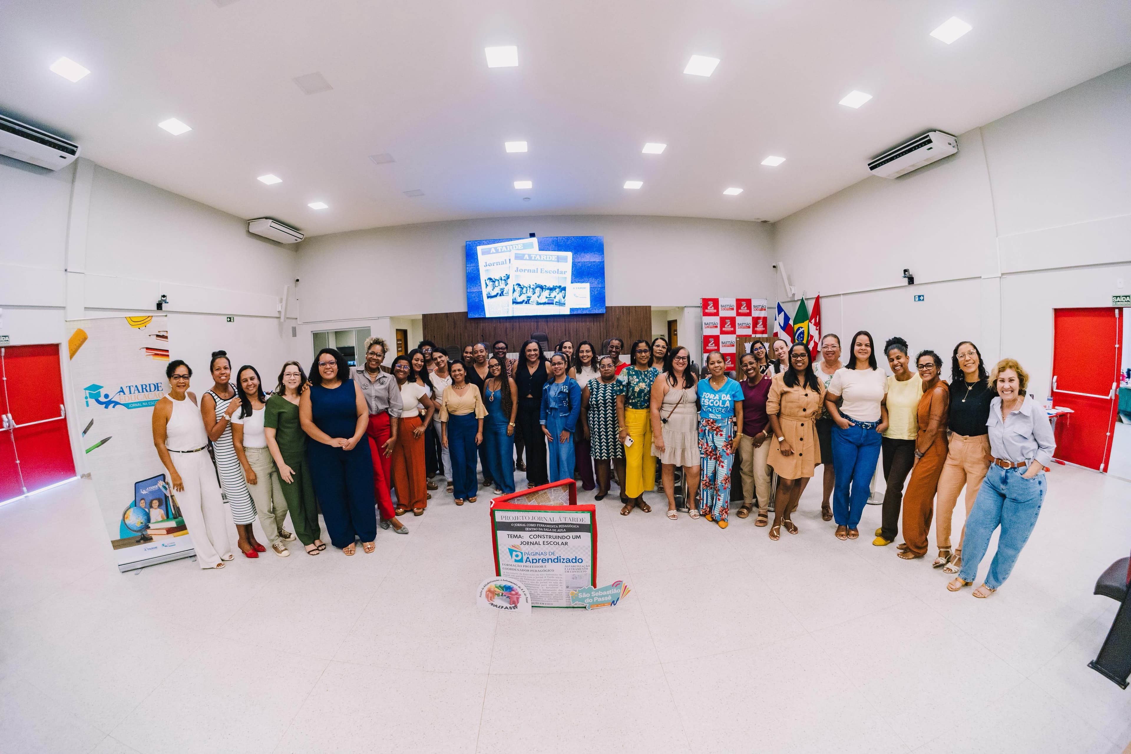 Páginas de Aprendizado: professores de São Sebastião do Passé recebem formação