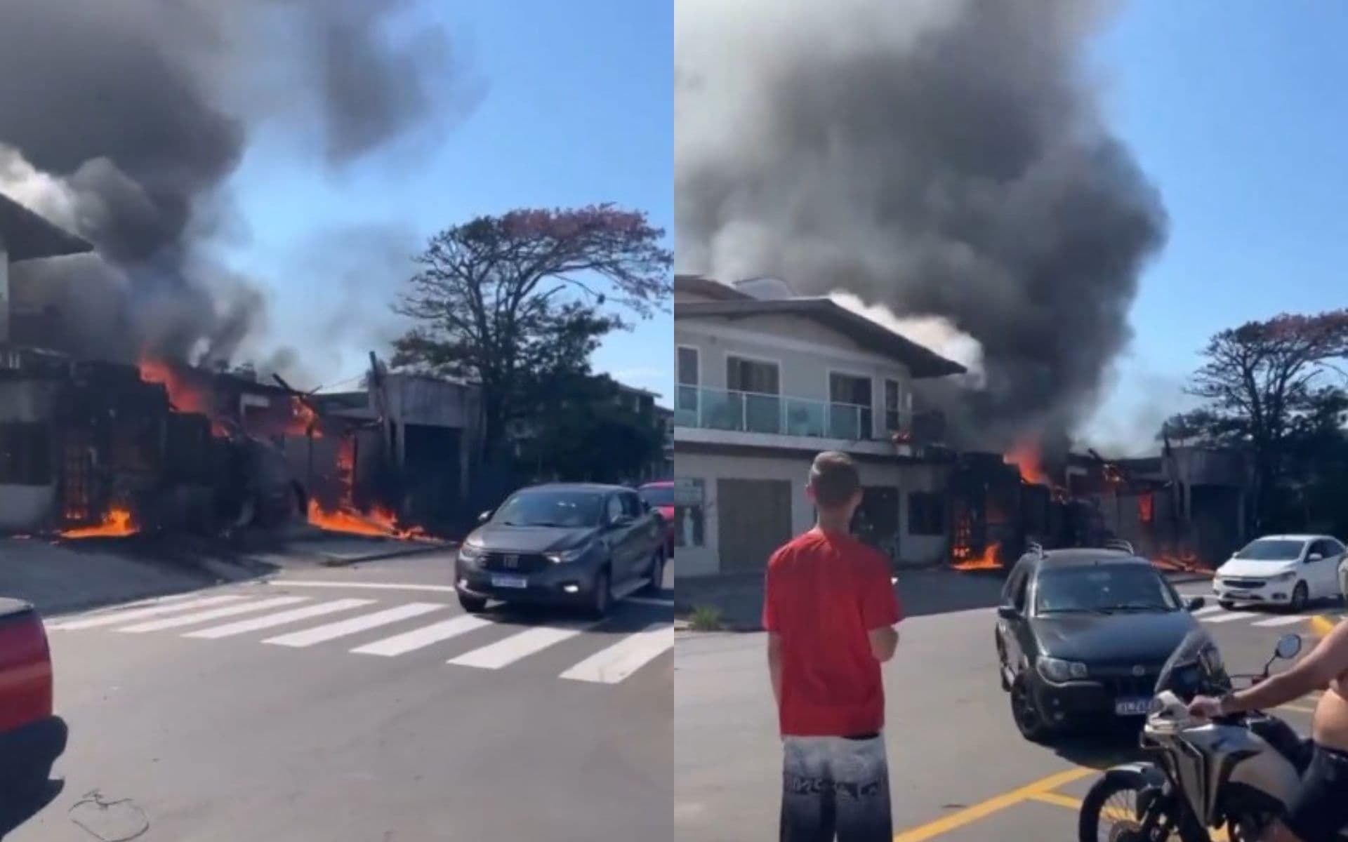 Avião cai em restaurante no RS e deixa três mortos nesta sexta