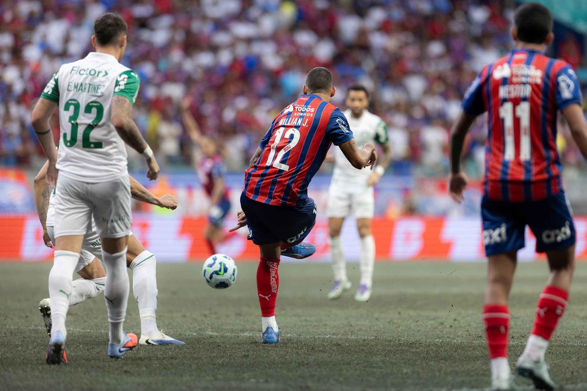 Bahia enfrenta Palmeiras no Allianz em busca de quebrar invencibilidade