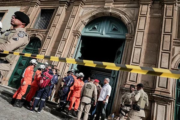Igreja de Ouro terá restauração milionária em Salvador um ano após desabamento