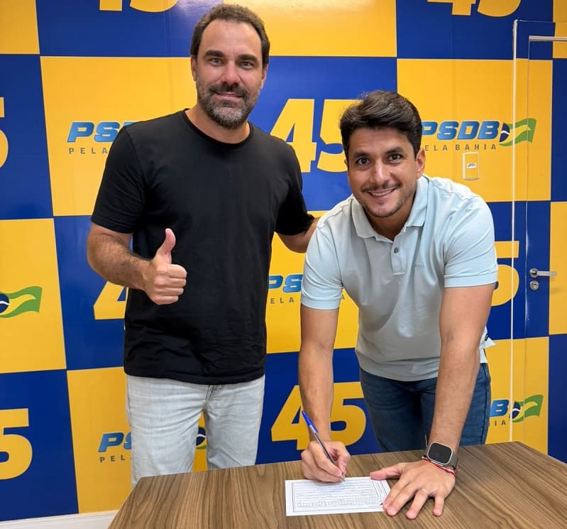 Duda Sanches, vereador de Salvador, se filia ao PSDB para disputar vaga federal