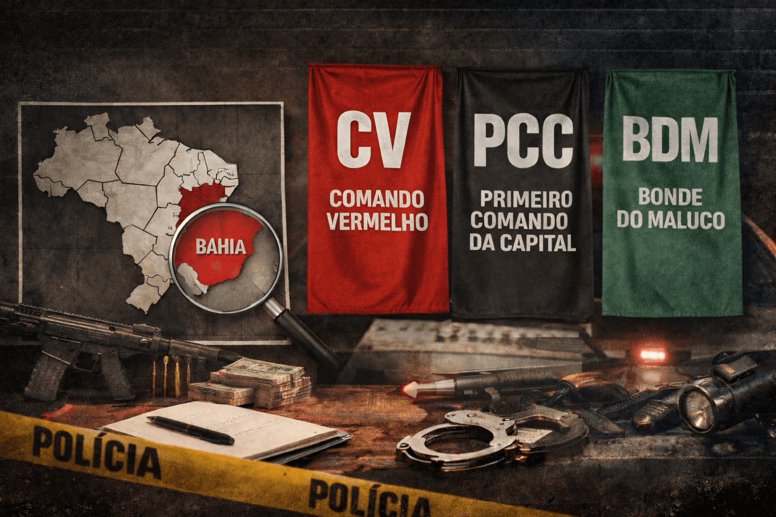 Bahia prende 36 líderes de facções em 3 meses; 4 estavam no exterior