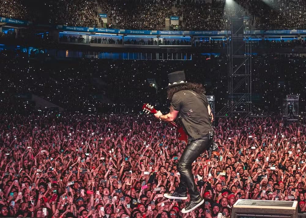 Guns N' Roses faz show em Salvador nesta quarta-feira na Arena Fonte Nova